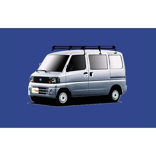 【クリッパーバン専用ルーフキャリア】セイコウ タフレック ル−フキャリア Pシリーズ H15.9〜H25.12 U71V/U72V 標準ルーフ PL233D