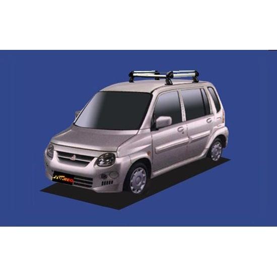 【トッポＢＪワイド専用ルーフキャリア】セイコウ タフレック ル−フキャリア Hシリーズ H10.10〜H13.9 H4# ルーフレール無 HE22C1