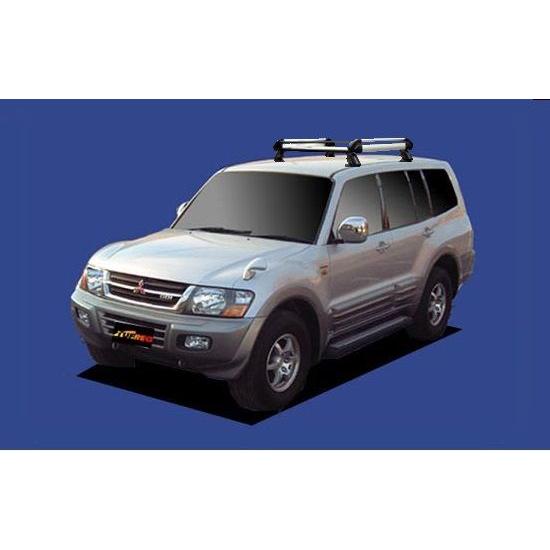 【パジェロ専用ルーフキャリア】セイコウ タフレック ル−フキャリア Hシリーズ H11.9〜H18.10 V75W/V78W ルーフレール無 ロングボディー HE42C1