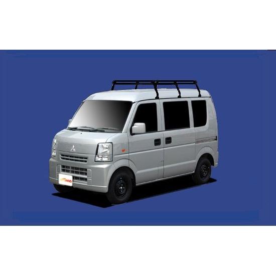 【ミニキャブ専用大屋根球歴】セイコウ 手ごわいレック ル−フキャリア P続きもの H26.2〜 DS64V 御機嫌大屋根 PH234B ベースキャリア、フット、バー-車、バイク、自転車