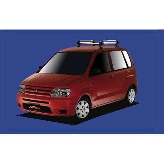 【ミラージュディンゴ専用ルーフキャリア】セイコウ タフレック ル−フキャリア Hシリーズ H13.2〜H14.8 CQ2A ルーフレール無 ＨＥ42Ａ2