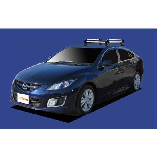 【アテンザ専用ルーフキャリア】セイコウ タフレック ル−フキャリア Hシリーズ H20.1〜H24.10 GH#P ４ドアセダン HE22C1