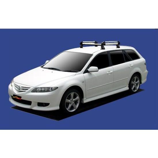 【アテンザ専用ルーフキャリア】セイコウ タフレック ル−フキャリア Hシリーズ H14.6〜H20.1 GY3W/GYEW スポーツワゴン HE22G1