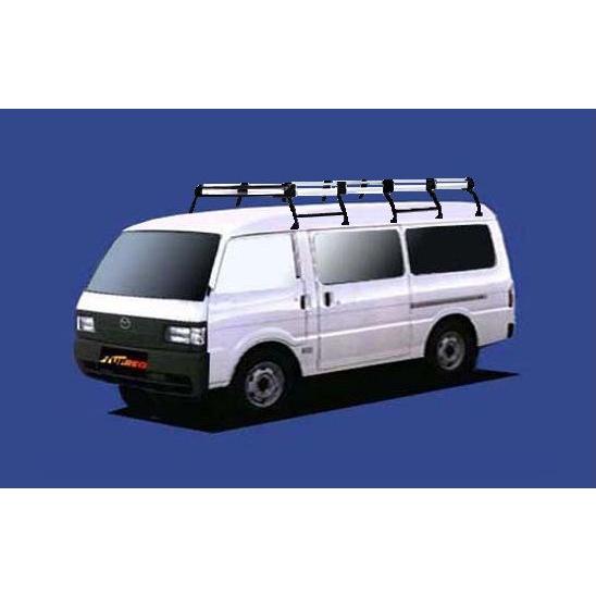 【ボンゴブローニィ専用ルーフキャリア】セイコウ タフレック ル−フキャリア Hシリーズ S58.6〜H22.8 SR/SK 全車共通 HH45
