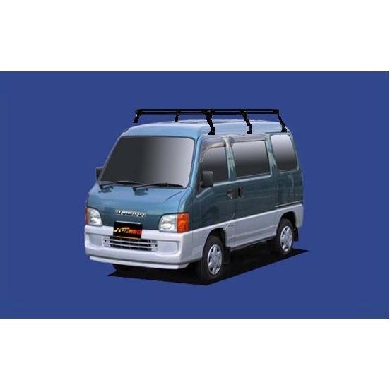 【サンバーバン専用ルーフキャリア】セイコウ タフレック ル−フキャリア Pシリーズ H11.2〜H24.3 TV 全車共通 PH238B