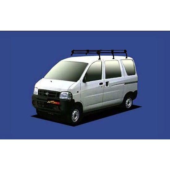 【ハイゼット専用ルーフキャリア】セイコウ タフレック ル−フキャリア Pシリーズ H11.1〜H16.12 S200V/S210V ロールーフ PL236A