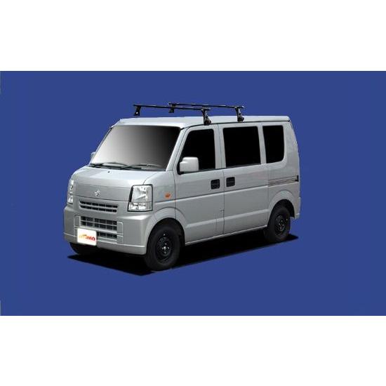 【NV100クリッパー専用システムキャリアセット】H25.12〜H27.3 DR64V 標準ルーフ セイコウ TUFREQ タフレック VB8+FDA1+不要