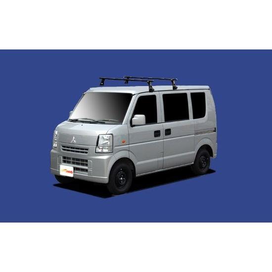 【タウンボックス専用システムキャリアセット】H26.2〜 DS64W 標準ルーフ セイコウ TUFREQ タフレック VB8+FDA1+不要