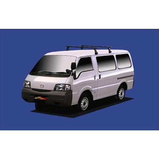 【ボンゴ専用システムキャリアセット】H11.6〜 SK82/SK22 標準ルーフ セイコウ TUFREQ タフレック VB8+FDA1+不要