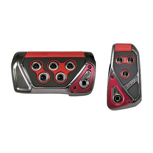 【未使用ペダル付】Simagic風VR＋ハンドル＋3ペダルセット カーメイト RP109RE RAZO GT SPEC ペダルセットAT-SS アルミダイ
