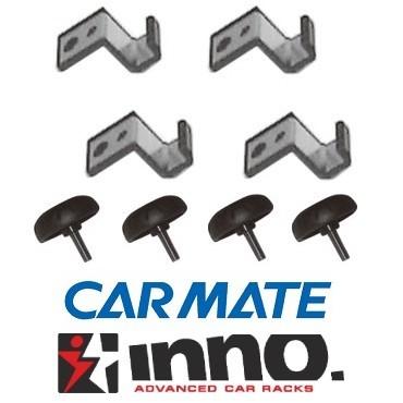 INNO ZSP36 ホルダーフックセットノブタイプ(ホルダーフック4個