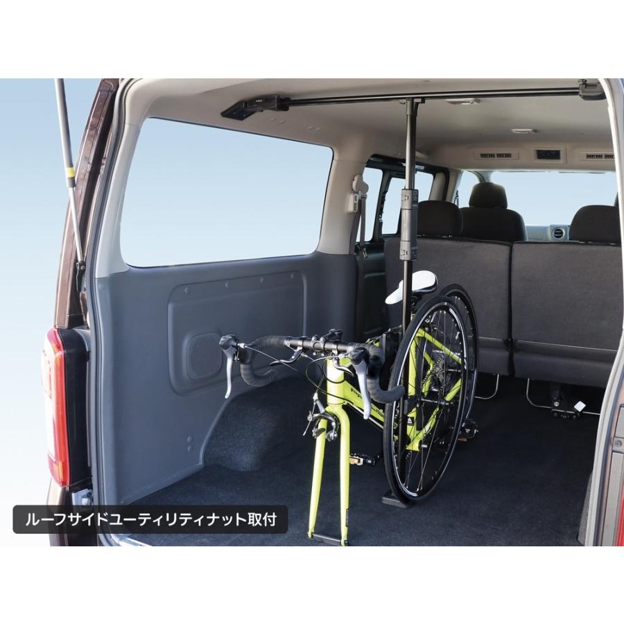 Yac U Ca1b E26系 Nv350 プレミアムgx標準専用 サイクルスタンド スポーツバイクを車に積載 フレームとホイールを簡単安定ホールド Uca1b G 業販ネット 通販 Yahoo ショッピング