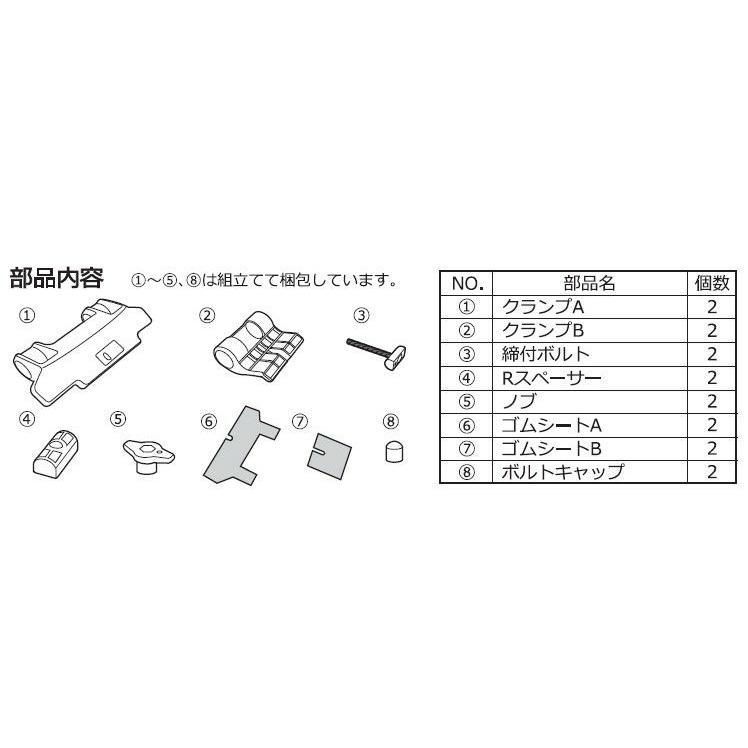 【在庫有り】INNO IF62 グリップアダプター アシストグリップを外すことなくロッドホルダーが取付けられる 釣りキャリア  IF-62｜gyouhan-shop｜02