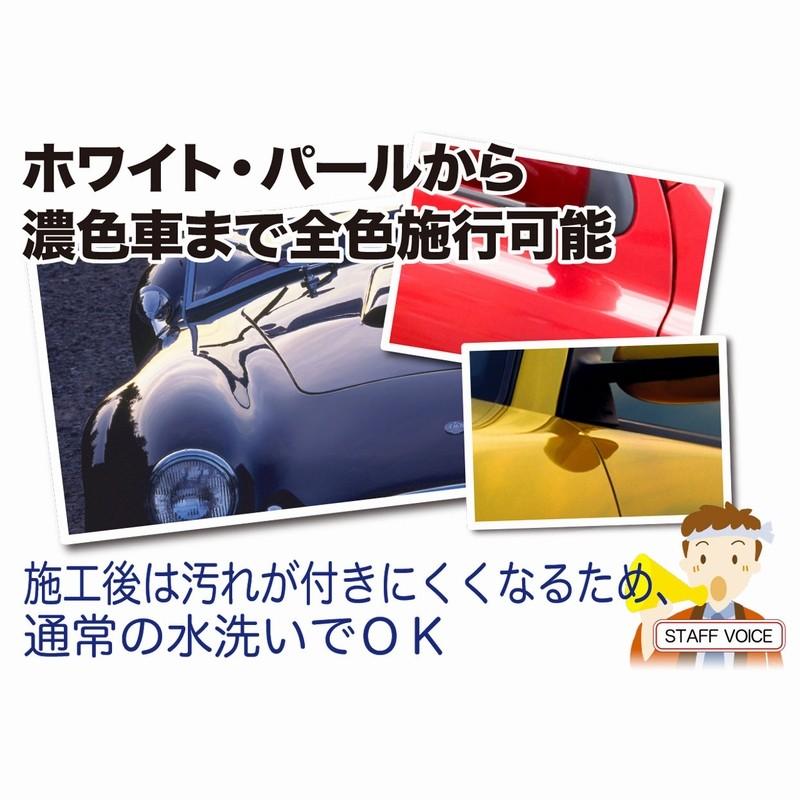 ルミナス ガラス系ボディーコート剤 洗車後の濡れたボディにスプレーで