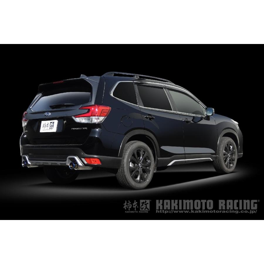 柿本改 マフラー 【B22363R】 Regu. 06&R フォレスターSPORT 20/10〜21