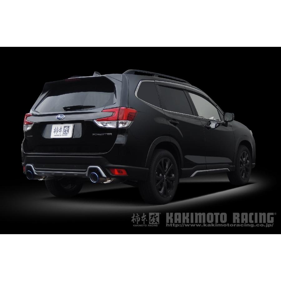 柿本改 マフラー 【B71363R】 Class KR フォレスターSPORT 20/10〜21/8