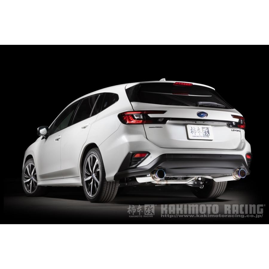 柿本改 マフラー 【B22361W】 Regu 06&R レヴォーグGT/GT-H/GT EX/GT-H