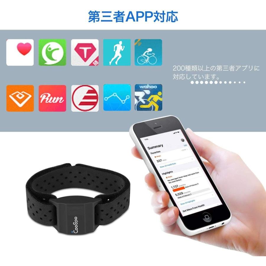 人気海外一番 Coospo 心拍計アームバンド ハートレート 付き光学式心拍センサー サポートスマートフォンとスマートウォッチ Bluetooth および Cisama Sc Gov Br