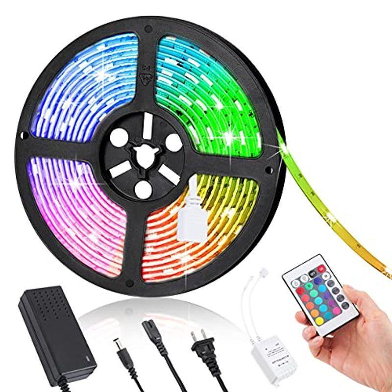 新規購入 車用ledテープ Ledテープライト Rgb 防水 調光 調色 Smd 5050両面テープ Gt Set5050rgb 150p Ip65 イルミネーションライト Www We Job Com