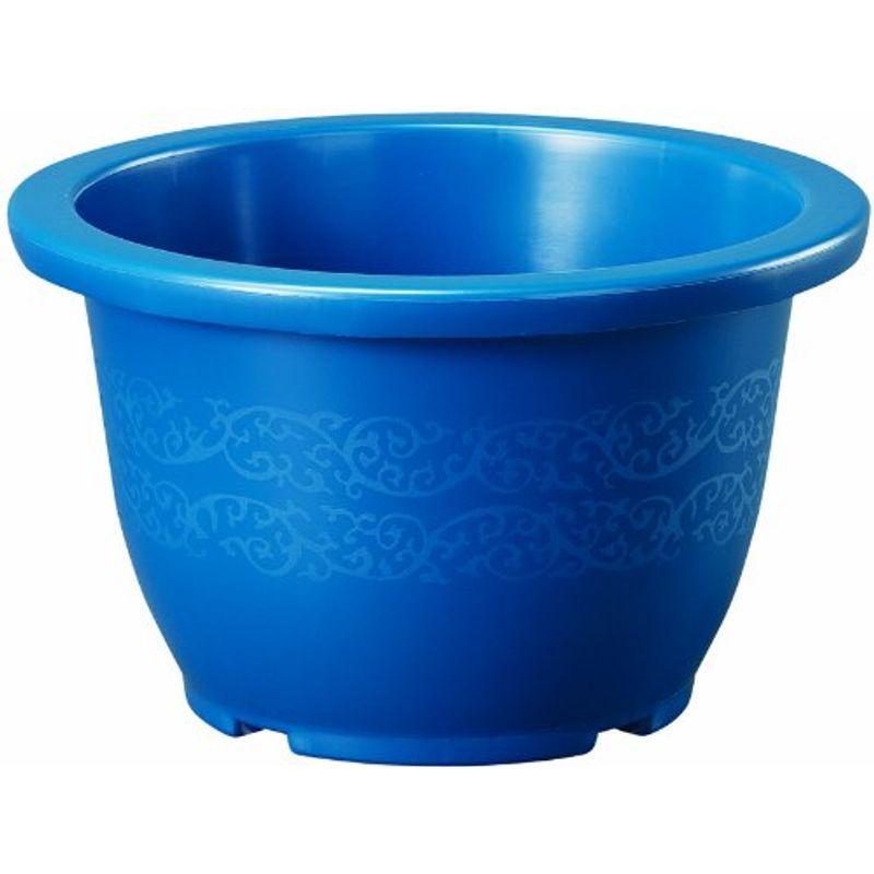 大和プラスチック 鉢・ポット りん鉢 13号 φ405×H240 ブルー