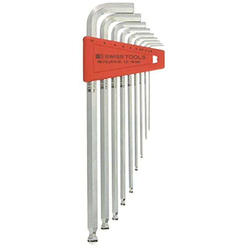 PBピービー ホールドリング付六角レンチセット 212LRH-10CN