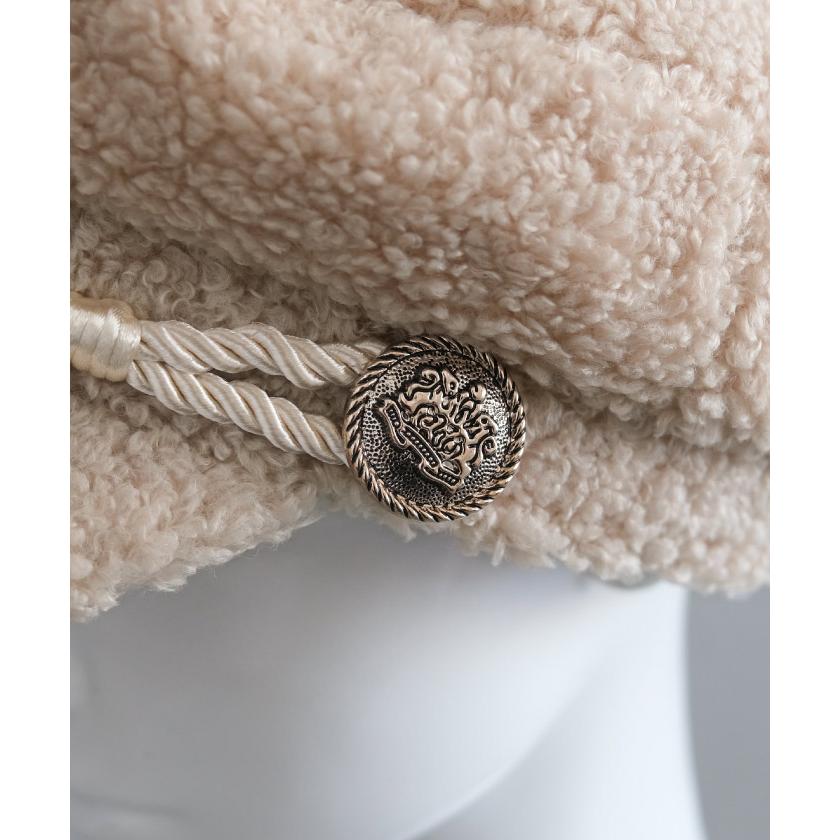 ボアマリンキャスケット レディース 春 秋 冬 : ChatonBlanc ヤフー店