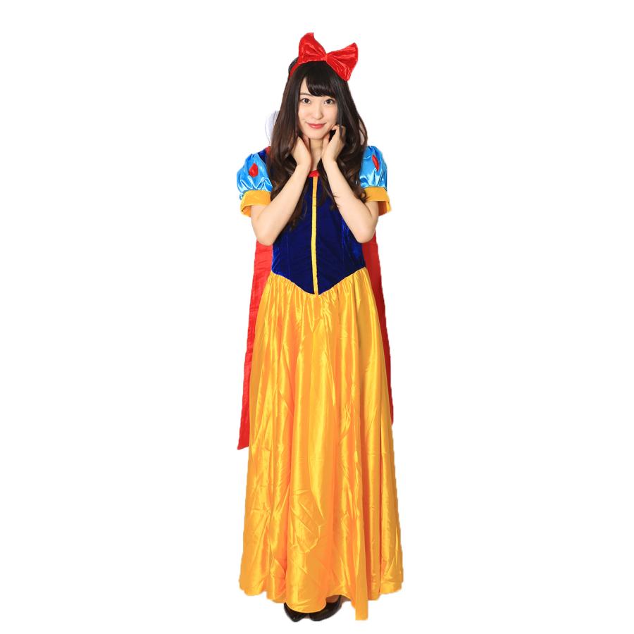 白雪姫 コスプレ 衣装 ドレス コスチューム 大人 ハロウィン 白雪姫 コスプレ 衣装 ドレス コスチューム 大人 ハロウィン