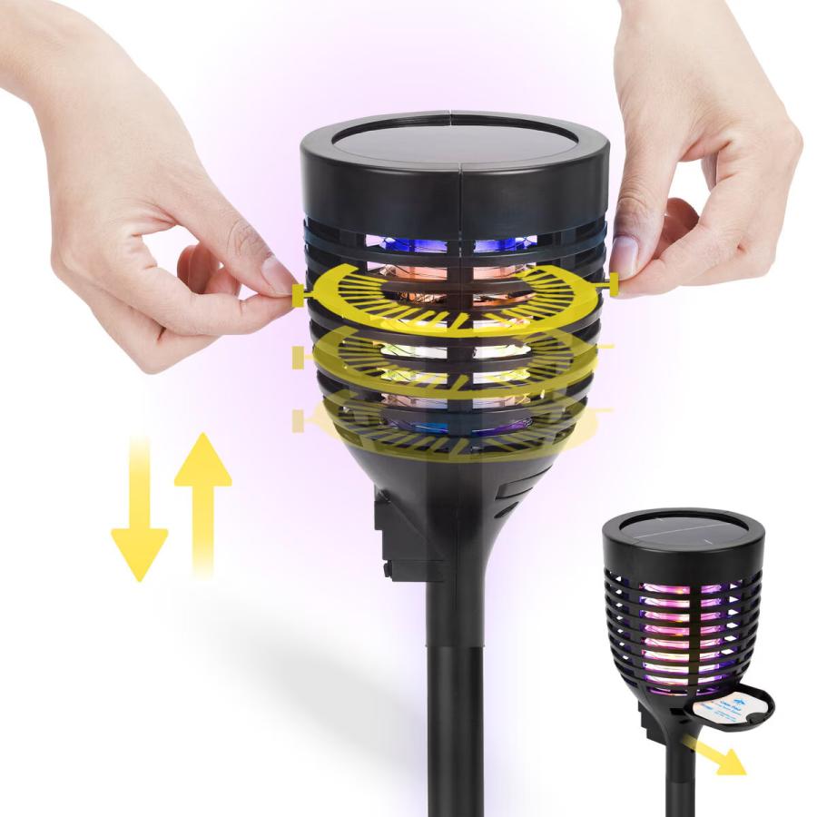 Techko ソーラー式 電撃殺虫器 : GYY - 通販 - Yahoo!ショッピング