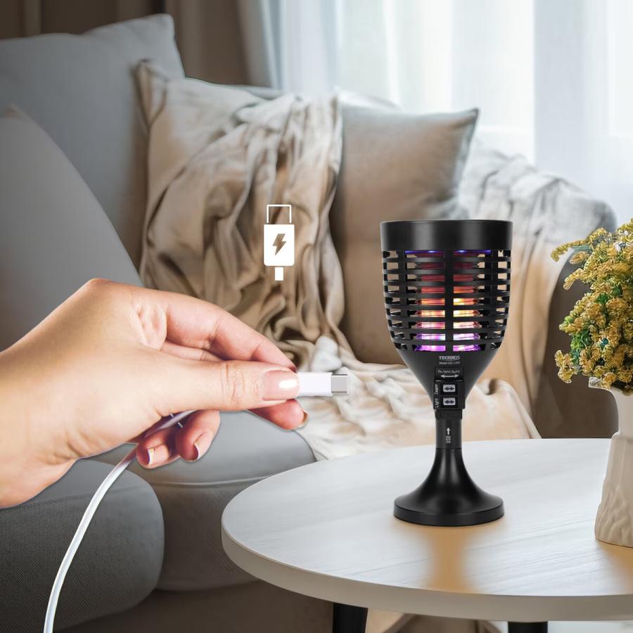 Techko ソーラー式 電撃殺虫器 : GYY - 通販 - Yahoo!ショッピング
