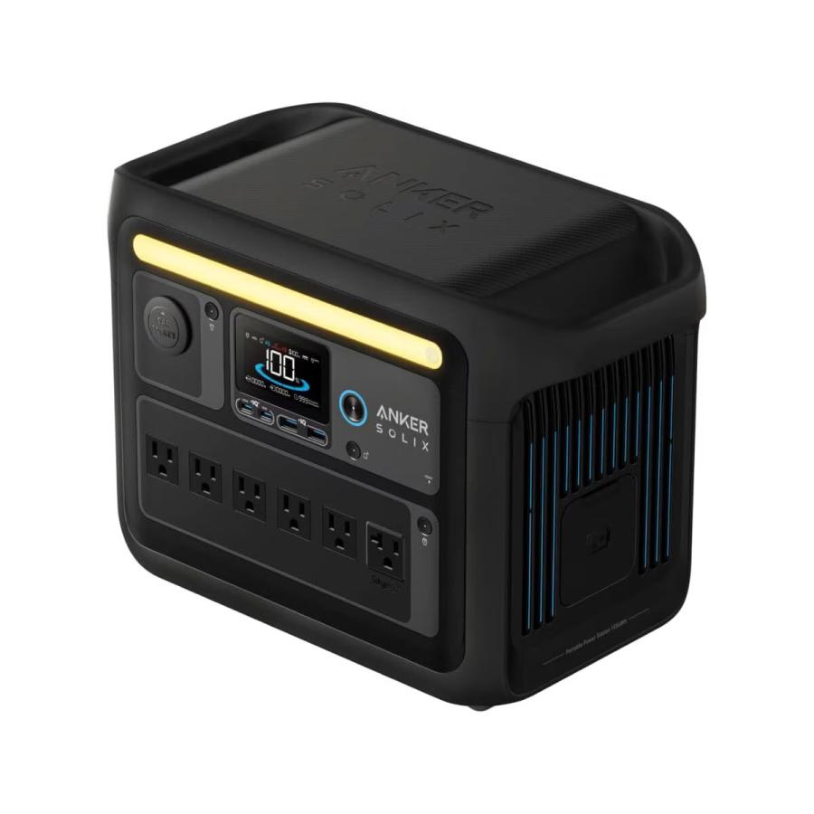 Anker（アンカー）Solix C1000 ポータブル電源 A1761511 ブラック 容量