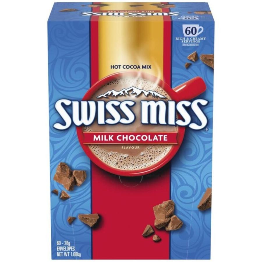 大容量 SWISS MISS スイスミス ミルクチョコレート ココア 28g x 60袋入 チョコレートドリンク swissmiss コストコ COSTCO｜gzero3｜02