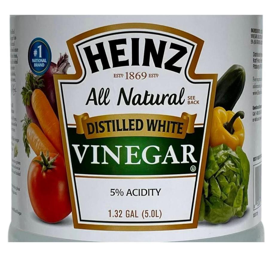 HEINZ ハインツ ホワイトビネガー 醸造酢 5L Heinz White Vinegar 調味料 お酢 料理用 食用 クリーニング用 大