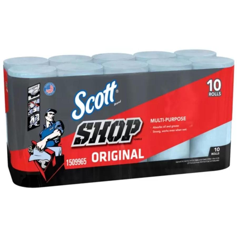 コストコ　スコット　ショップタオル ブルー　3セット コストコ（Costco） スコット ショップタオル ブルー 55枚 x 10 ロール