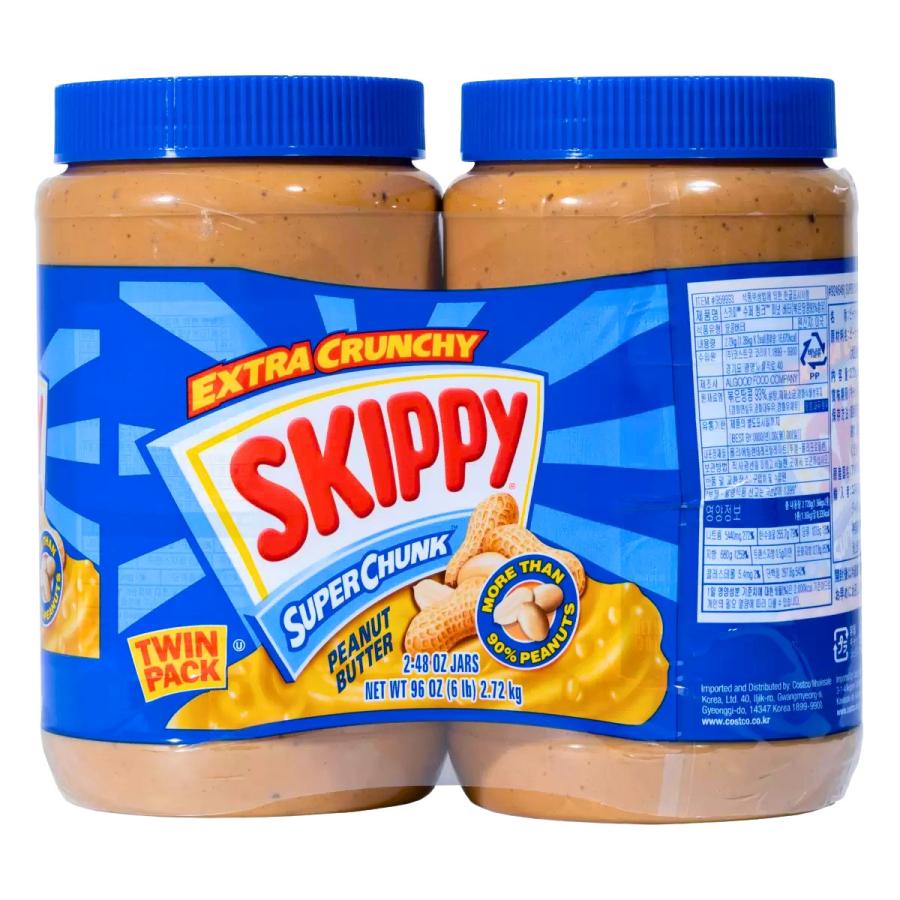 コストコ（Costco） スキッピー ピーナッツバターチャンク 1.36kg x 2