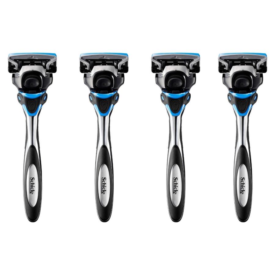 schick（シック） ハイドロ5 カスタム 本体(刃付き) × 4個セット T字
