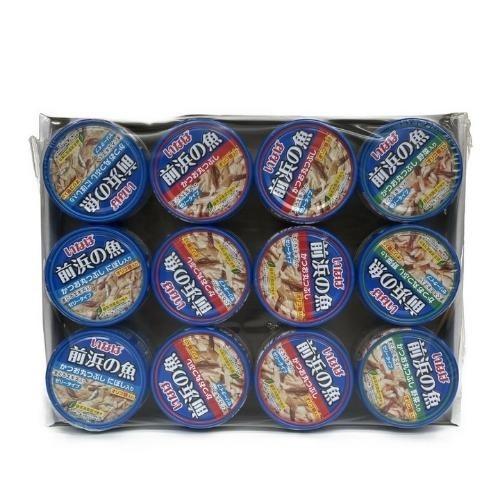 いなば 前浜の魚 115g 24缶 アソートセット かつお丸つぶし 12缶、カツオ丸つぶしにぼし入り 6缶、かつお丸つぶし野菜入り 6缶 コストコ COSTCO | 前浜の魚 | 01