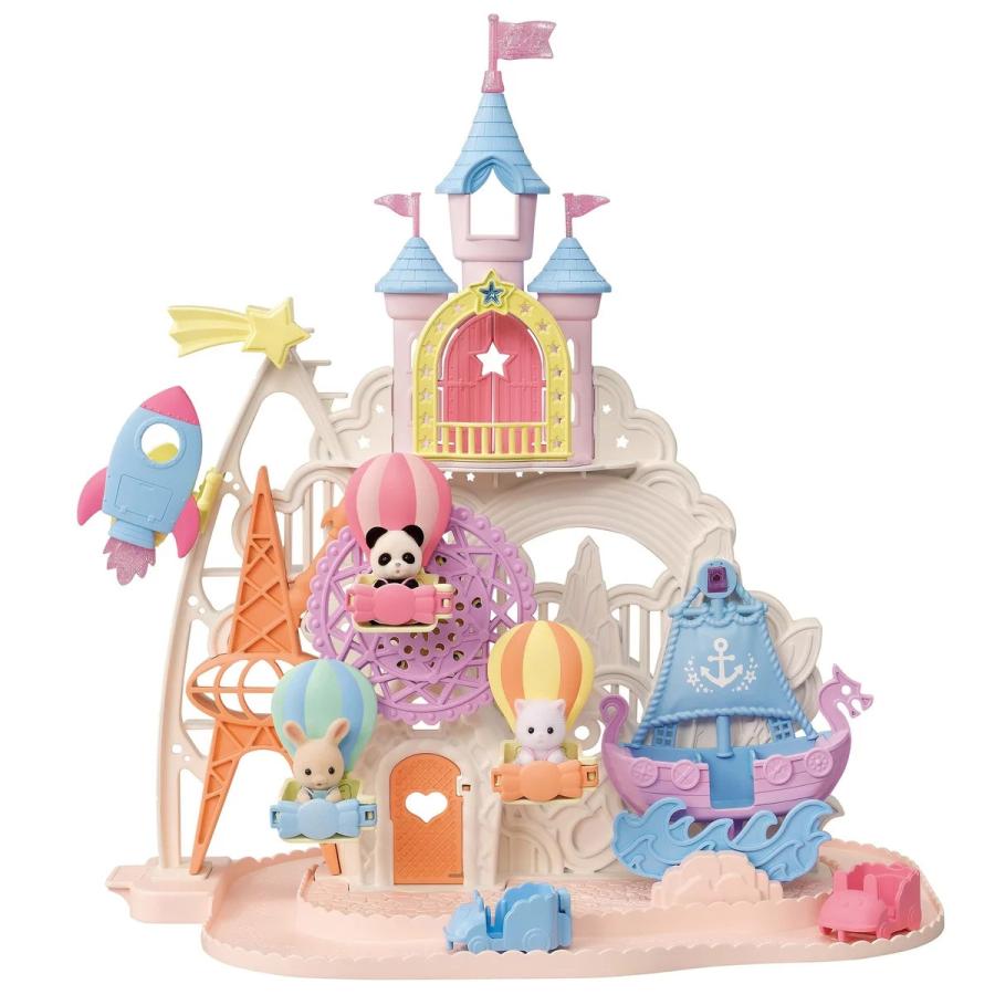 シルバニアファミリー お城のゆめいろゆうえんち SYLVANIAN FAMILIES PARK おもちゃ 人形 お城 遊園地 室内 こども 向け プレゼント コストコ Costco | Sylvanian Families | 02