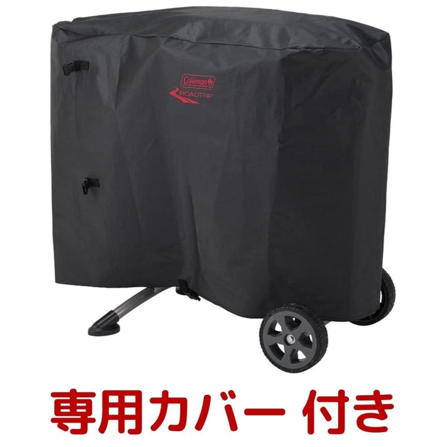 Coleman コールマン ロードトリップ グリル LXE-J 専用カバーセット LPガス缶使用 BBQ キャンプ オーブン キャスター カバー バーベキューコンロ｜gzero3｜10