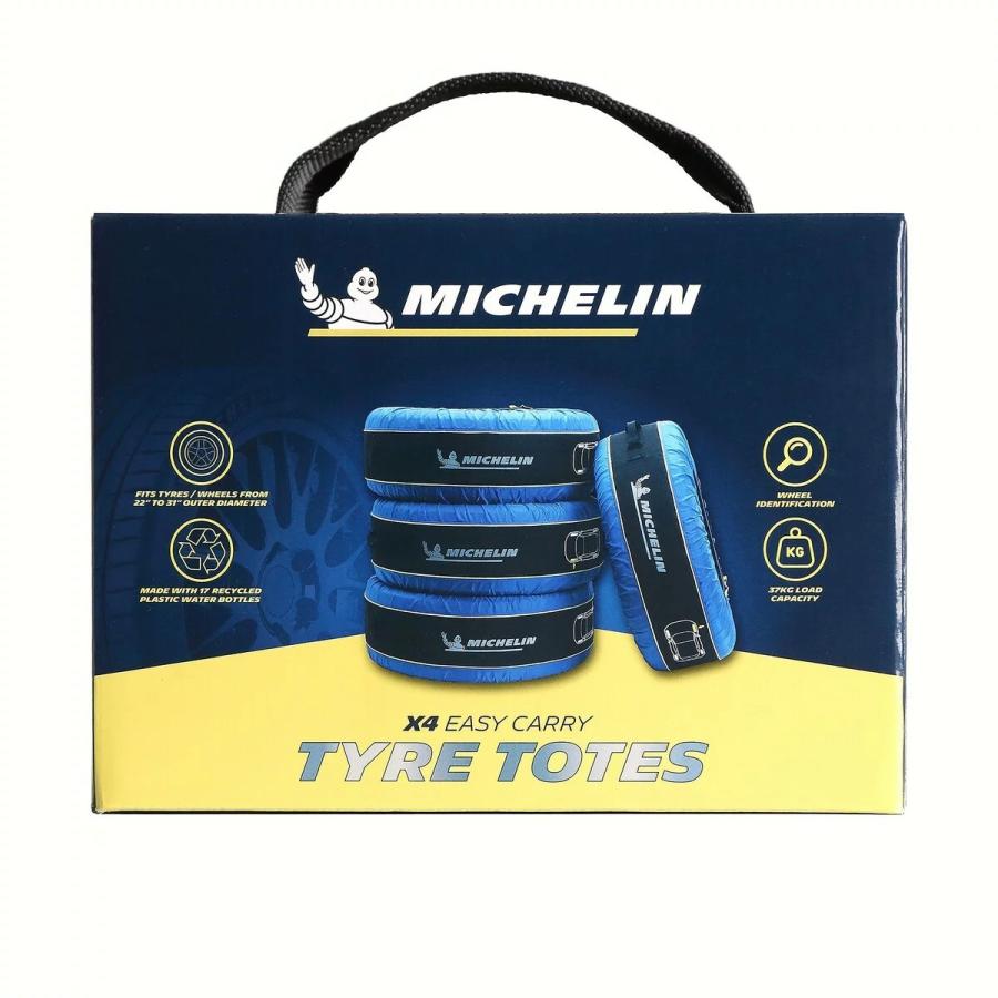 ミシュラン（MICHELIN） 2個セット タイヤ トートバッグ 4枚入り × 2個 