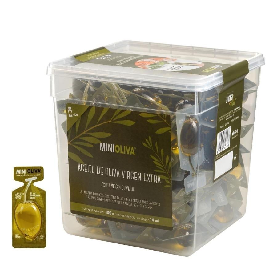 MINI OLIVA アルカラオリーバ エクストラバージン オリーブオイル 12.8g x 100個 × 2箱 ALCALA Olive Oil 個包装 コストコ COSTCO 大容量 :8437000816904-2:gzero3 - 通販 - Yahoo!ショッピング MINI OLIVA アルカラオリーバ エクストラバージン オリーブオイル 12.8g x 100個 × 2箱 ALCALA Olive Oil 個包装 コストコ COSTCO 大容量 :8437000816904-2:gzero3 - 通販 - Yahoo!ショッピング