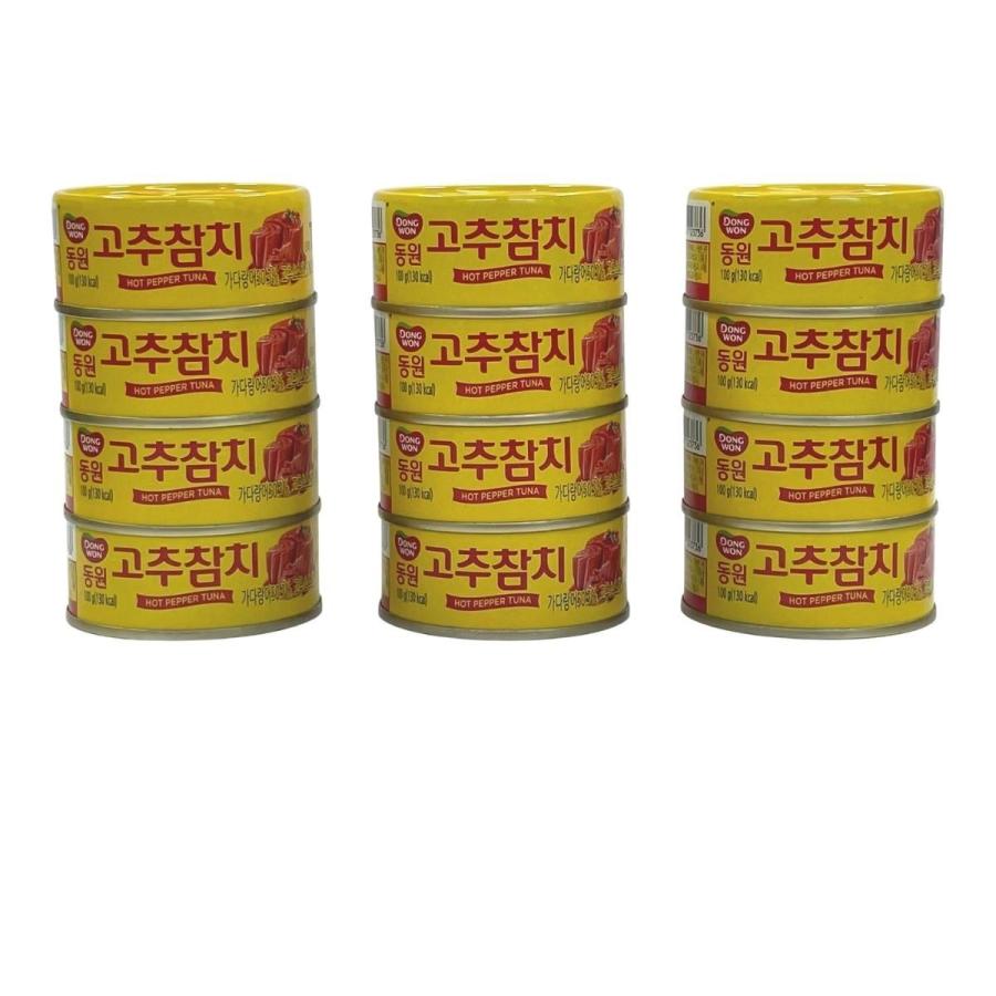 コストコ（Costco） DONG WON 東遠 （ドンウォン）唐辛子ツナ缶 ピリ辛