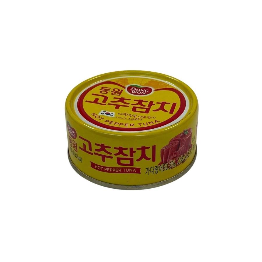 コストコ（Costco） DONG WON 東遠 （ドンウォン）唐辛子ツナ缶 ピリ辛