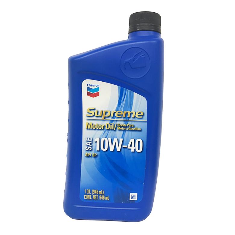 Chevron】Supreme oil(10W-40)シェブロン エンジンオイル(カー用品)946ml×12本 :10194:HF 通販 シェブロン エンジンオイル 10W-40 6本セット