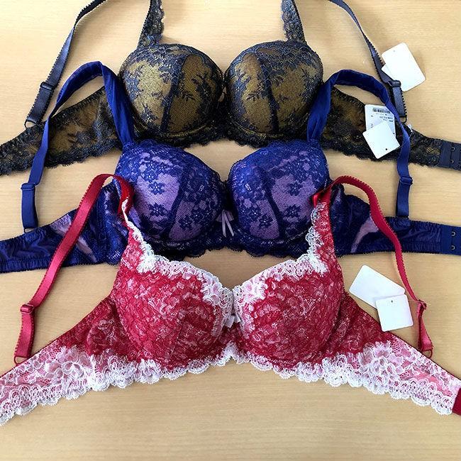 ChasneyBeauty チェスニービューティー シカゴプレステージ ウェイクアップブラ ルビーアイボリー 補整下着 脇肉 育乳 ブラジャー 3/4カップブラ 厚手パッド付 | ChasneyBeauty | 08