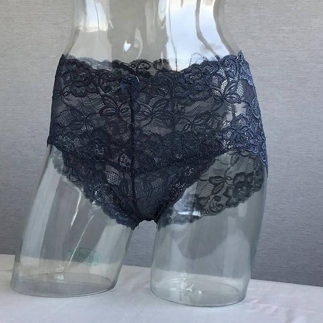 ランジュドアッシュ やわらかレースの総レースランジェリー レギュラーショーツ M・Lサイズ 【クロネコゆうパケット可】 総レース 響かない ショーツレディース |  | 10