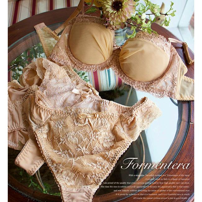 フォルメンテーラ エレガントストラップレス ブラジャー 3/4カップ 楽