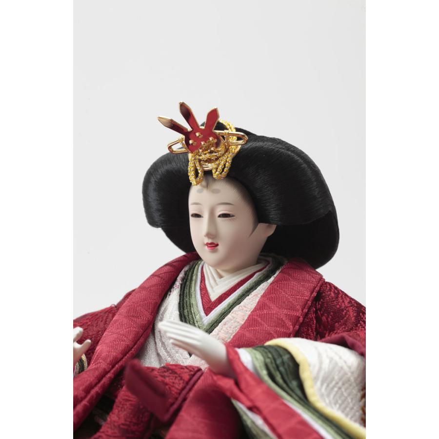 ✨美品✨ 雛人形 ひな人形 久月 【2023年新作】銘木シリーズ 栃（ tochi ）衣裳着 収納親王飾り お雛様 【CEG2586543490】(91300円)