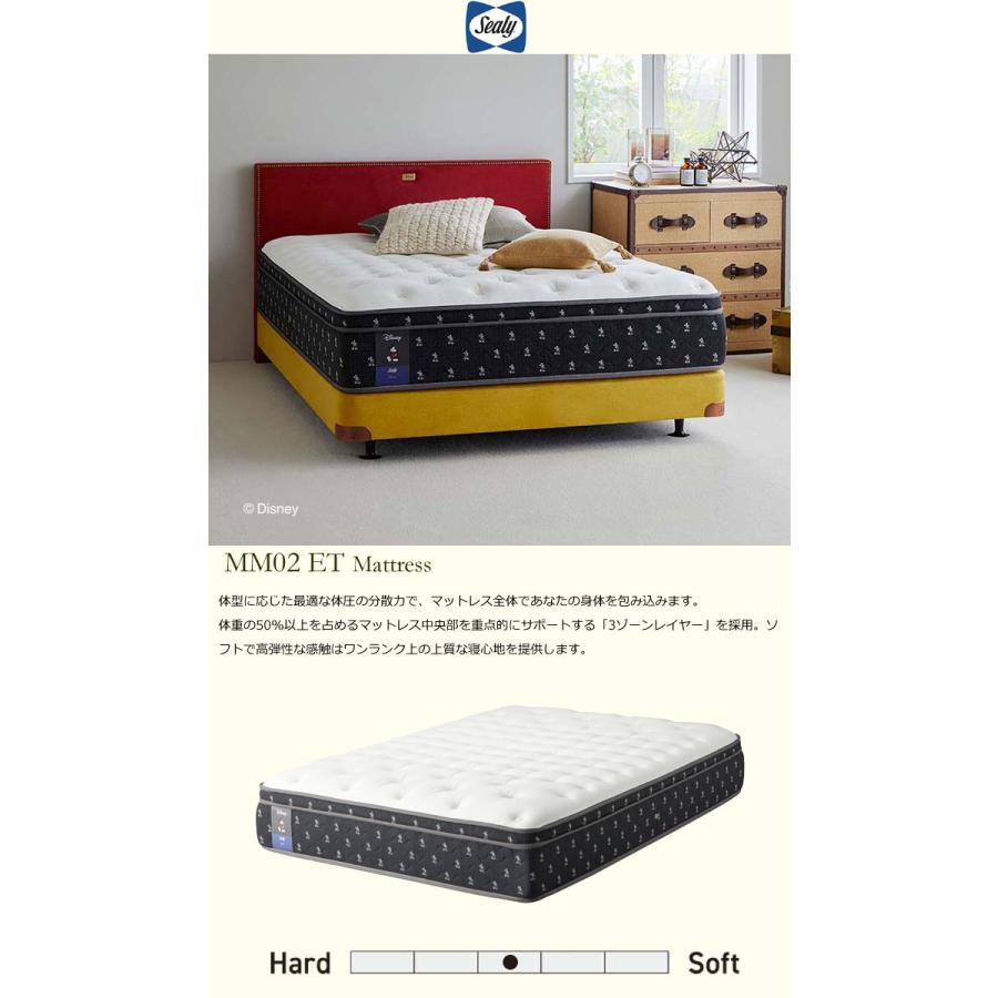 Sealy（シーリー） シーリーベッド ミッキーマウスマットレス ダブル