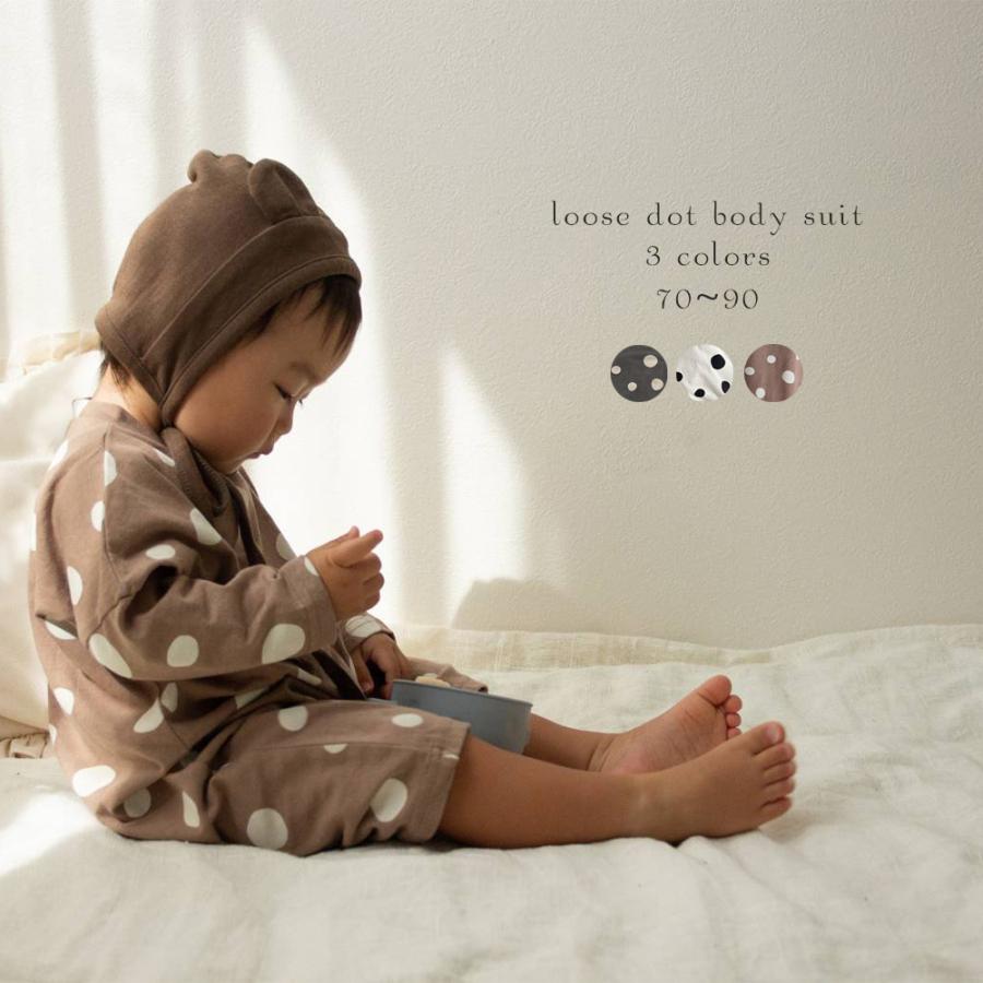 ベビー服 子供服 赤ちゃん ロンパース カバーオール コットン 綿 長袖 ドット柄 水玉 男の子 女の子 70 80 90 T2108 16 H Garden 通販 Yahoo ショッピング
