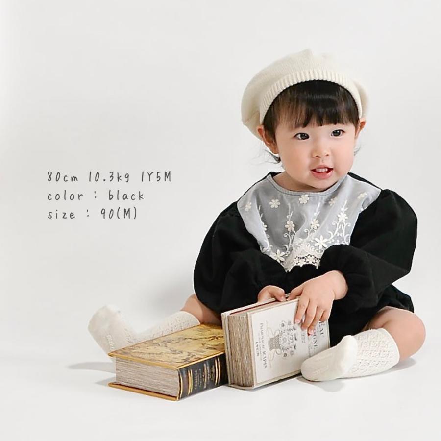最大54 オフ ベビー服 子供服 赤ちゃん ロンパース 長袖 コットン 綿１００ お出掛け 冠婚葬祭 黒 ブラック 白 クリーム 女の子 70 80 90 Cisama Sc Gov Br